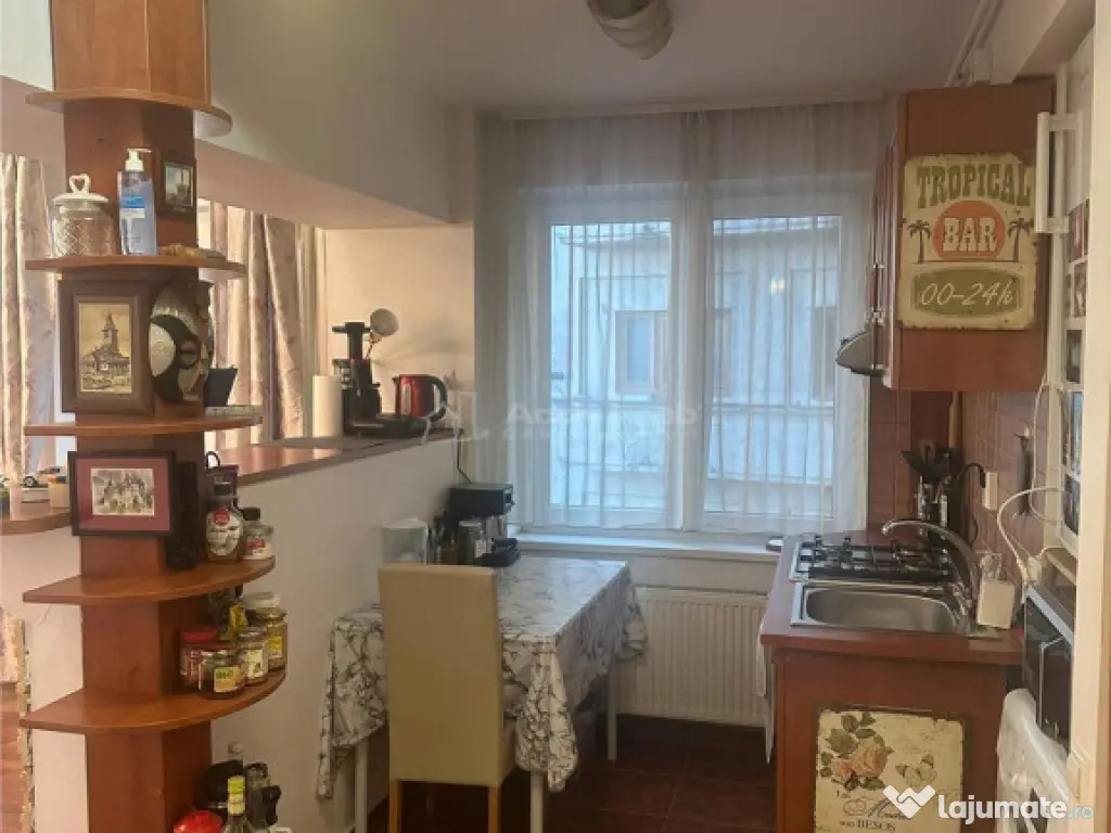 2 Camere, Universitate, Centrala Proprie, 1 min Metrou 