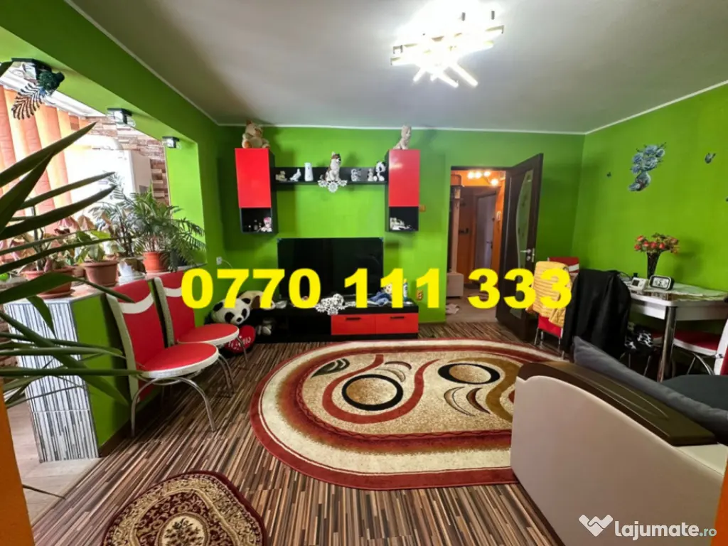 ETAJ 1. Apartament 4 camere transformat in 3 camere, conf. 2 