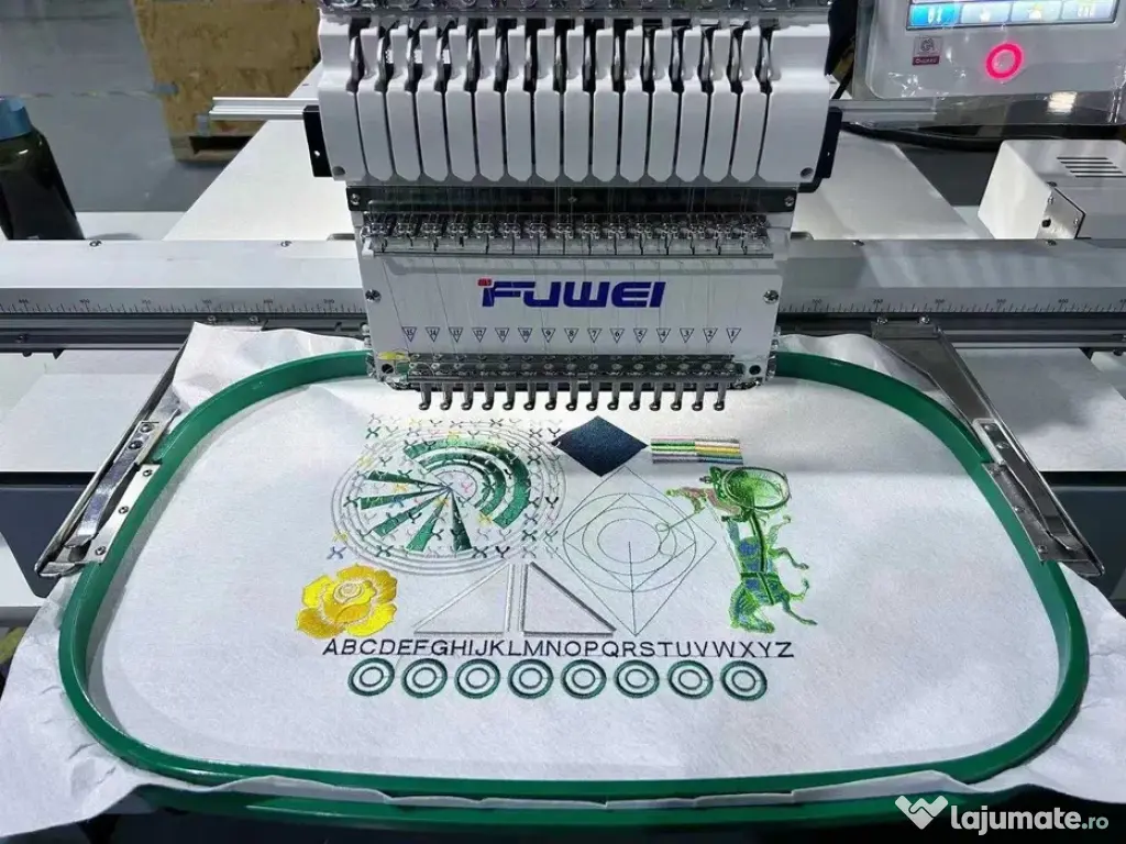 Mașini de brodat FUWEI noi, la cel mai mic preț din România 