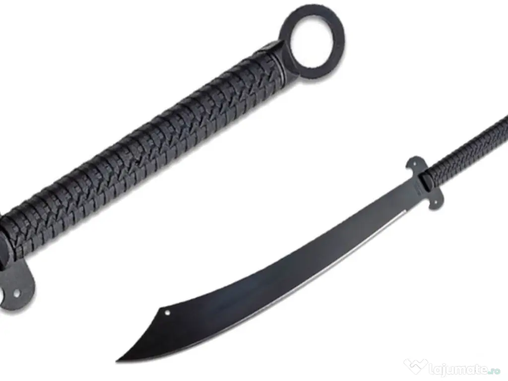 Sabie de Lupta chineza Guan Dao REALA Traditionala oțel 1055-FULL TANG deosebita 