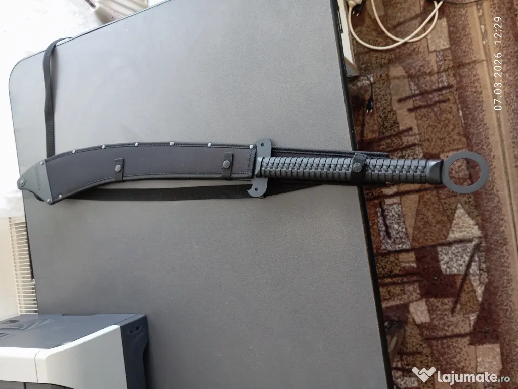 Sabie de Lupta chineza Guan Dao REALA Traditionala oțel 1055-FULL TANG deosebita 