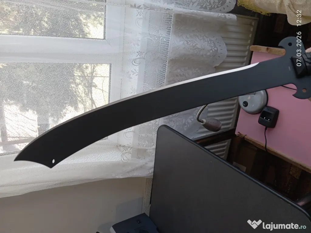 Sabie de Lupta chineza Guan Dao REALA Traditionala oțel 1055-FULL TANG deosebita 