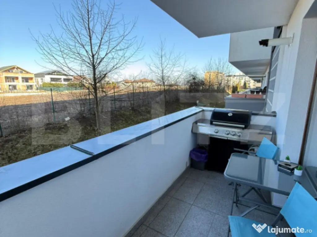 Apartament cu 2 camere, mobilat utilat cu gust, parcare, in 