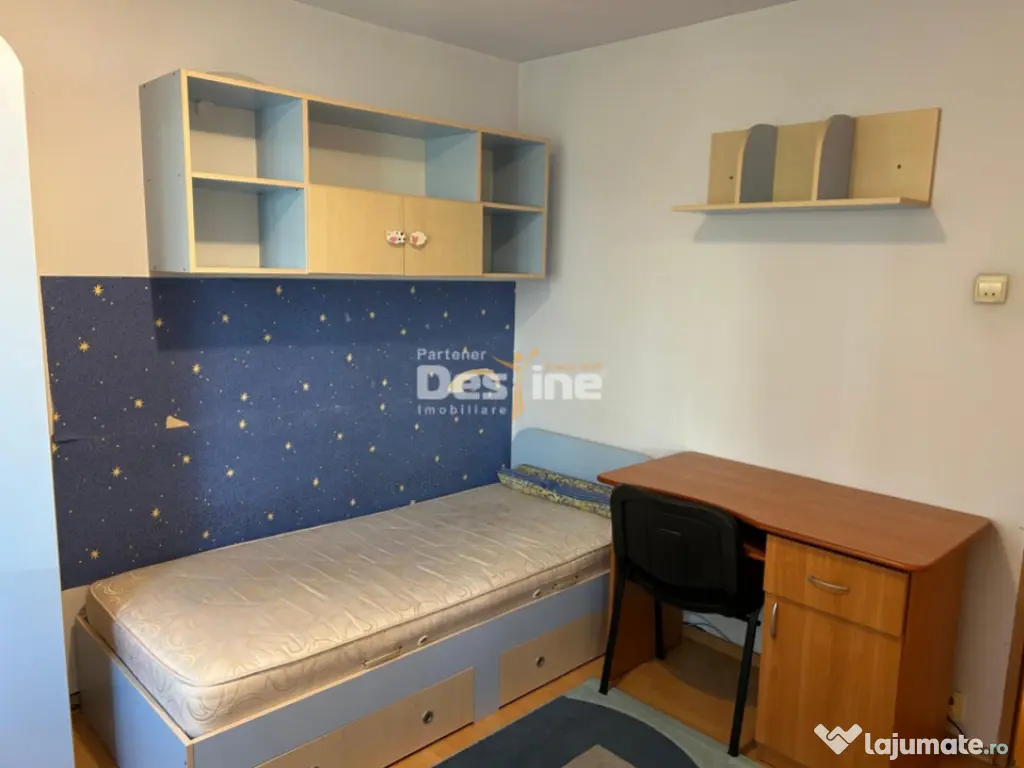 Chirie Apartament 3 camere 70 mp mobilat utilat loc de parca 