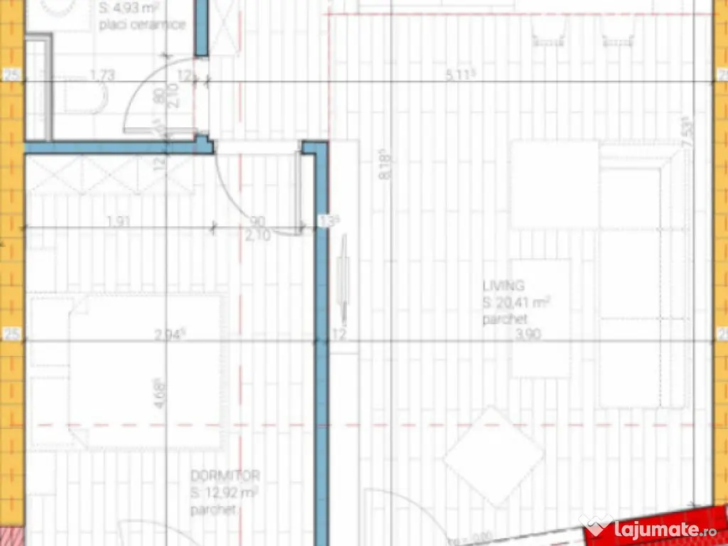 BLOC PREMIUM ! Vânzare apartament 2 camere - preț imbatabi 