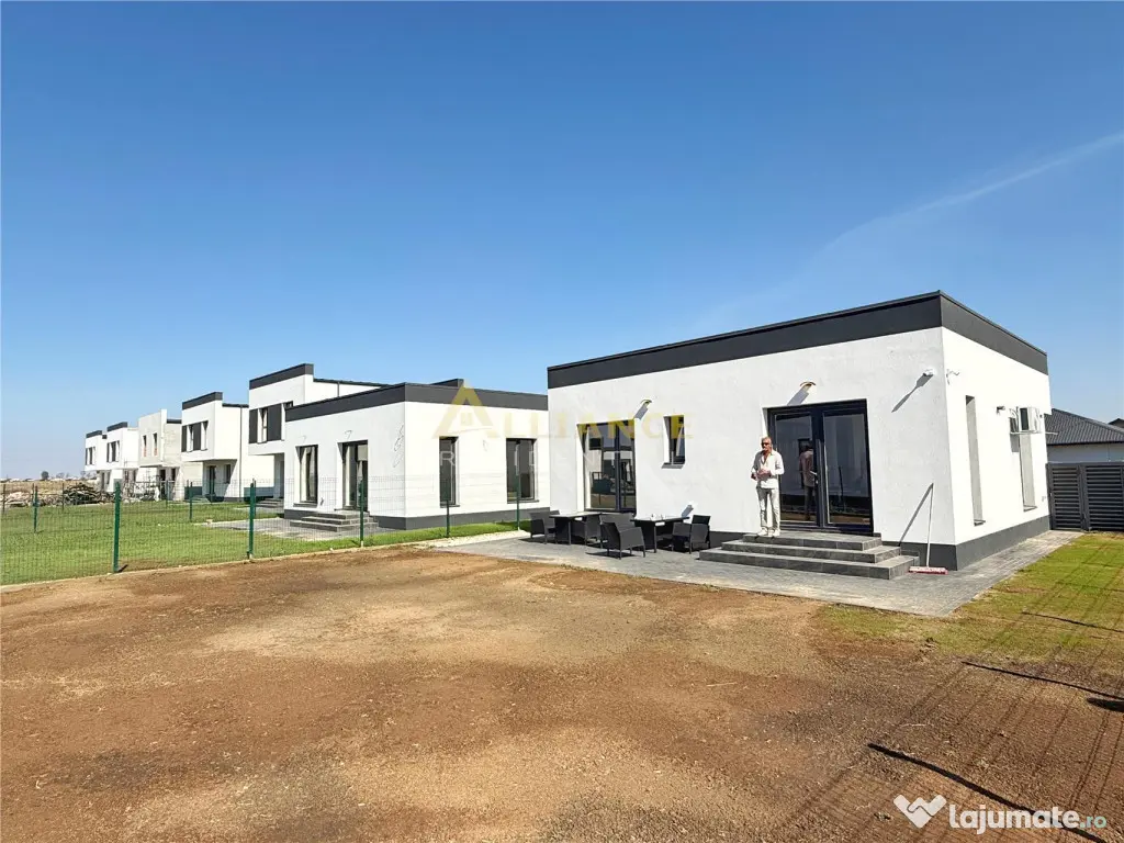 Casa individuala parter ||3 camere 2 bai dressing||teren 330 