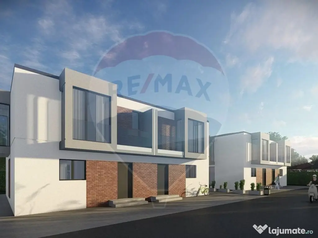 De vânzare casă nouă Tunari – 4 camere Ansamblu priv... 