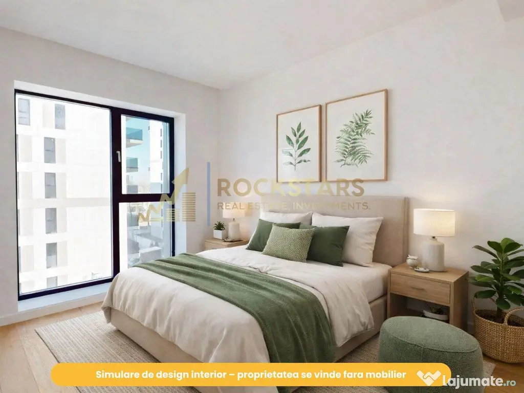 Studio Dublu | 2 camere | Nusco City Park | Etaj 4