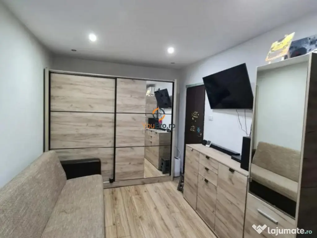 Garsoniera Renovata cu Centrala zona Buziasului 