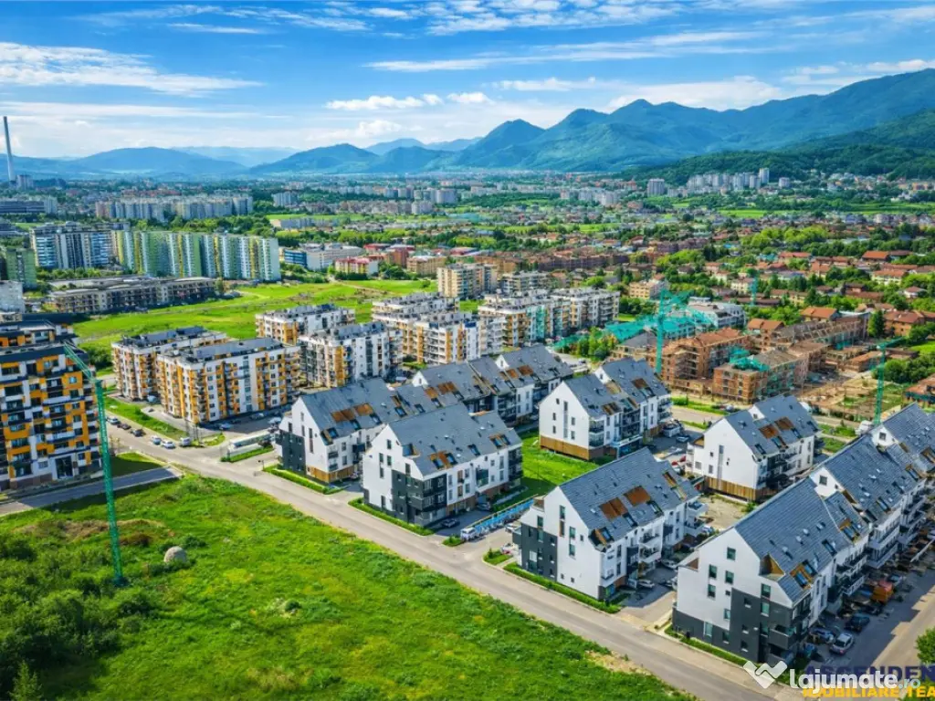 Nou rezidential, regim vila, cu 32 mp terasa, parcare subter 