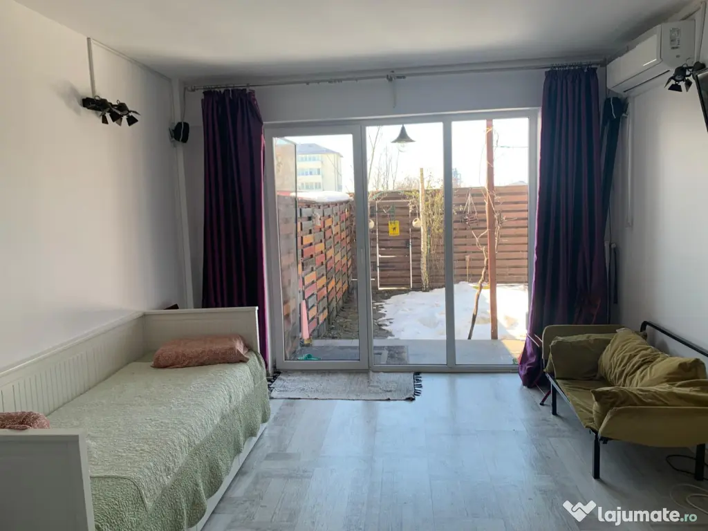 Apartament 2 camere + grădină 52 mp | Parcare | Bragadiru Independenței | Mobilat