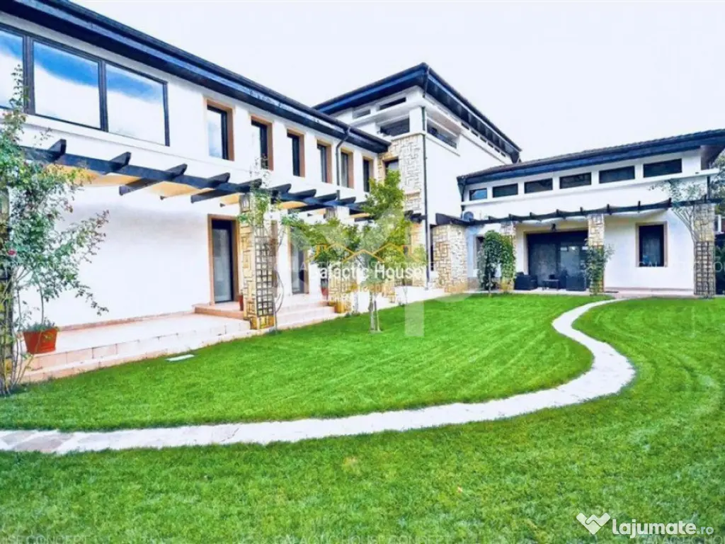 CASA EXCLUSIVISTA Mediteraneana de vanzare - PIPERA vedere P 