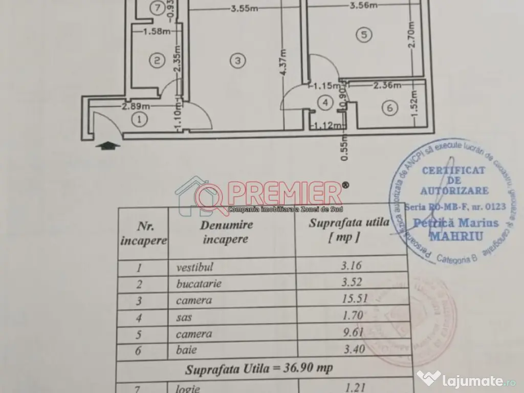2 camere Sector 4 - Str Argeselu 