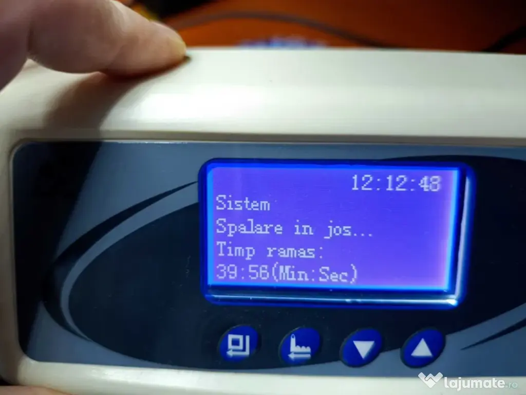 Automatizare cu afisaj dedurizator apa