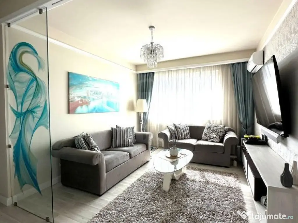 Apartament 3 camere DECOMANDAT, 78 mp, mobilat, parcare, Stadionului 