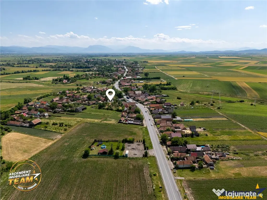 FILM! 2.700mp teren cu casa personalizabila, pomi fructiferi