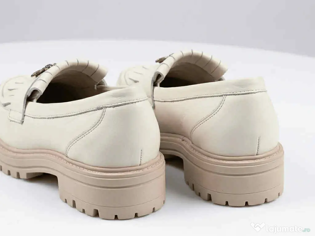 Mocasini dama din piele naturala 