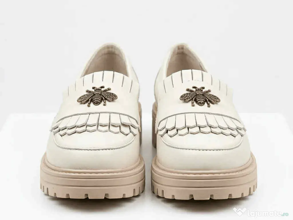 Mocasini dama din piele naturala 