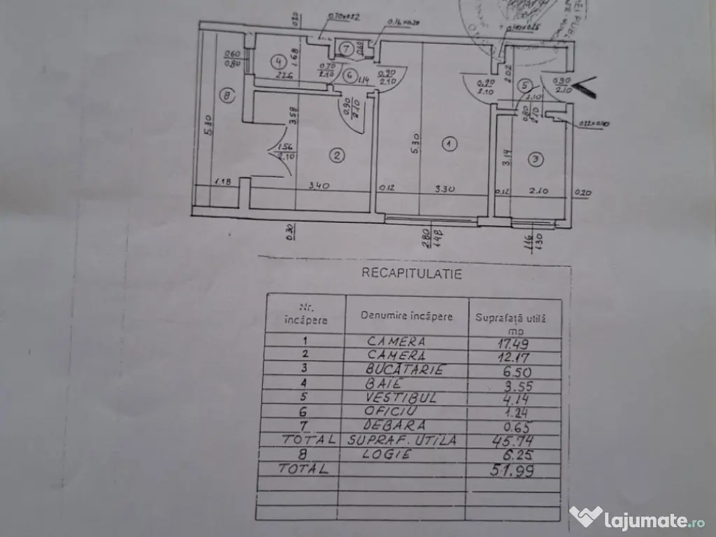 2 Camere Matei Voievod - Vatra Luminoasa - Recent renovat /