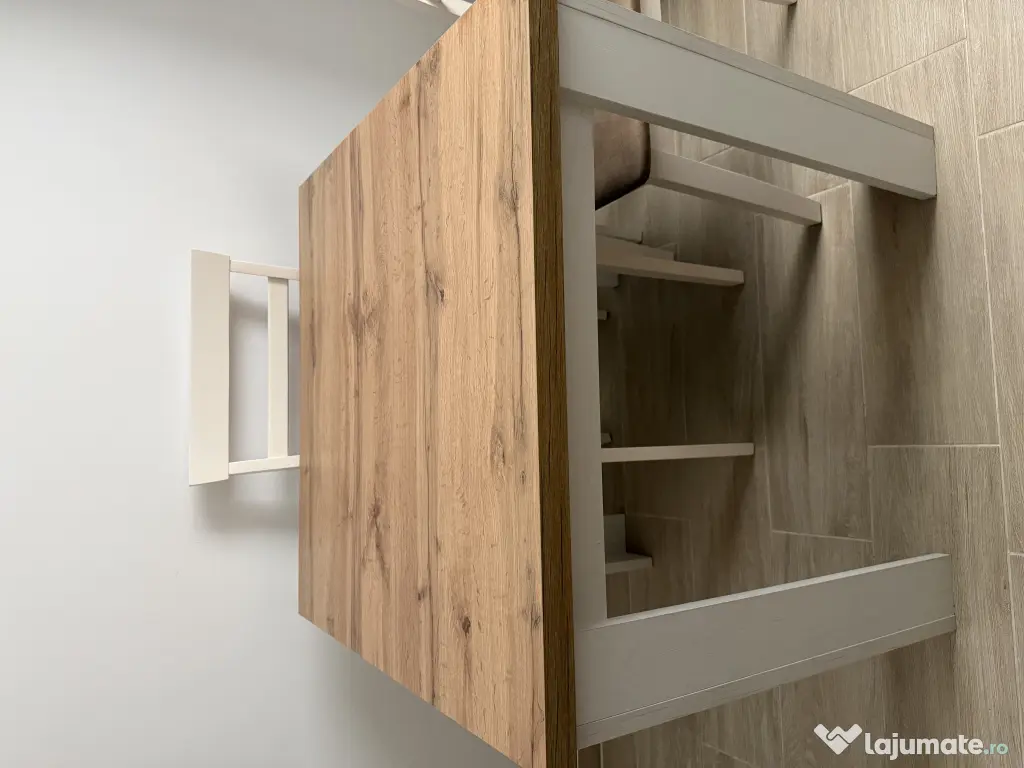 Masa si scaune lemn Jysk 