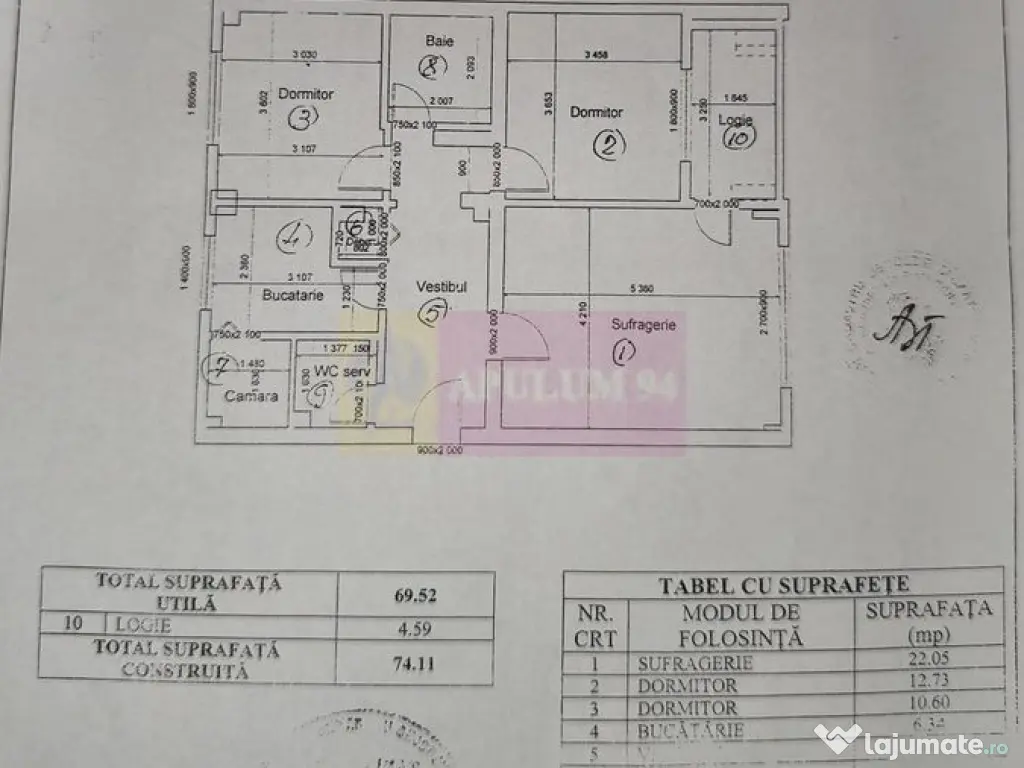 Vanzare apartament in zona Decebal- Calarasilor, metrou m...