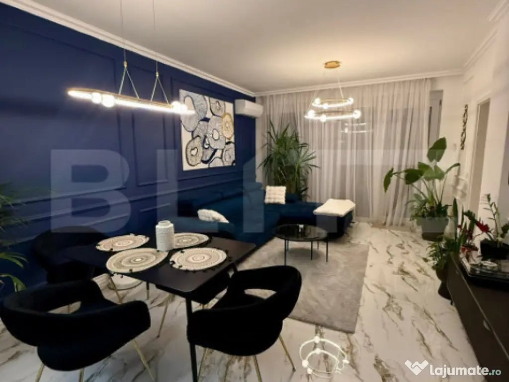 Apartament 3 camere Rogerius, bloc boutique, parcare in curt