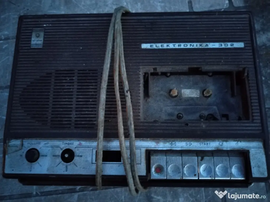 Casetofon elektronika 302 rusesc 