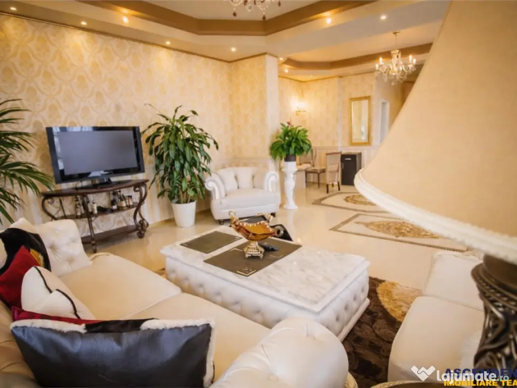 Penthouse extravagant,living spectaculos, semineu,terase gen 