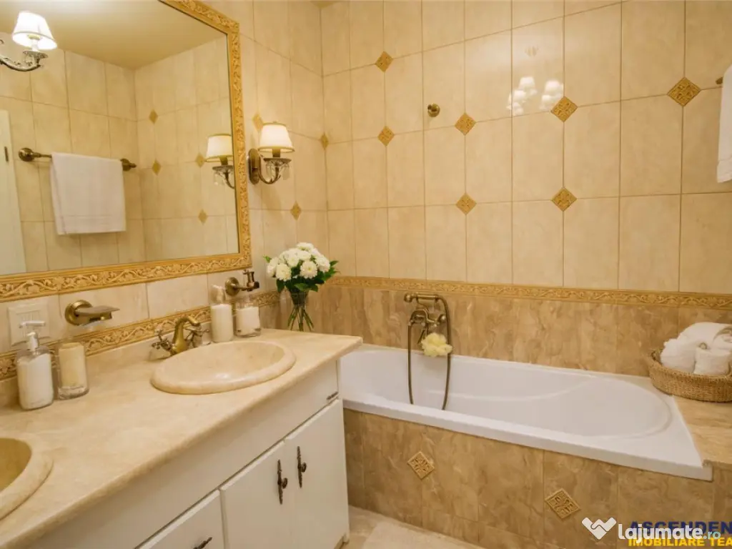 Penthouse extravagant,living spectaculos, semineu,terase gen 