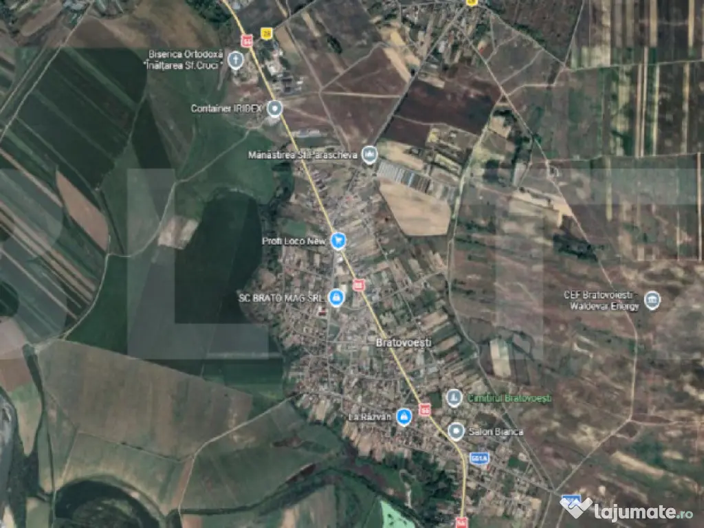 Teren extravilan, agricol, 69000 mp, zona Bratovoiesti