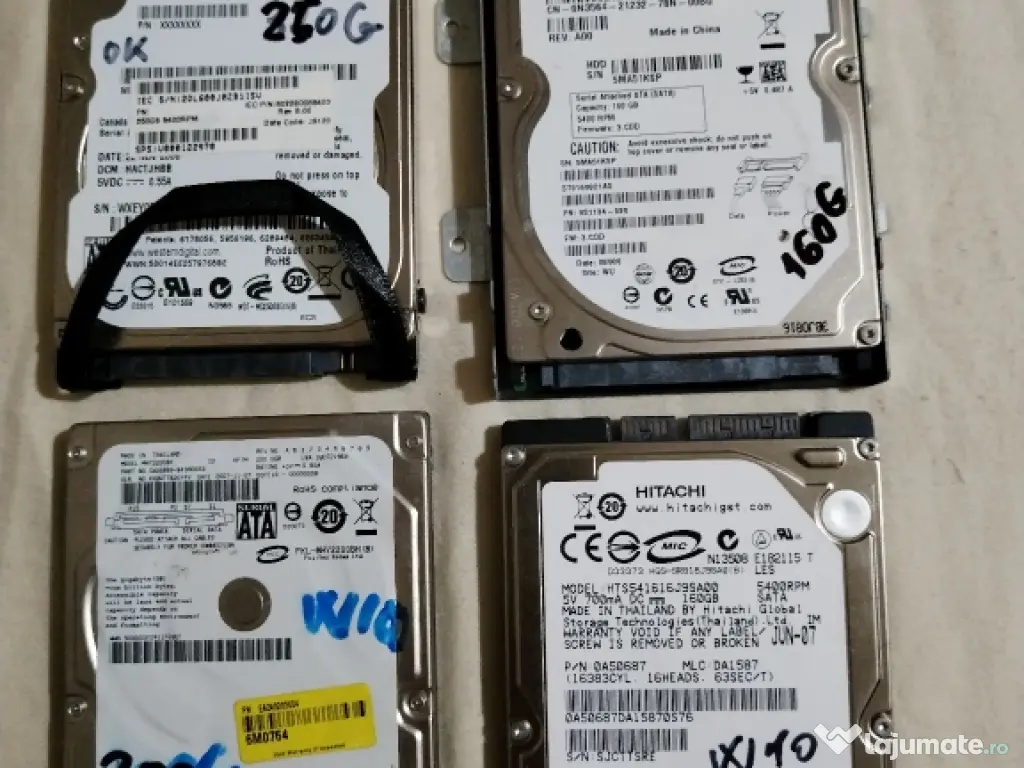 hdd SATA de laptop 500gb - 1 Tb 