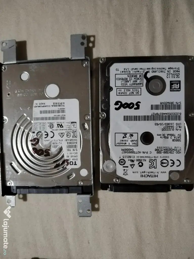 hdd SATA de laptop 500gb - 1 Tb 