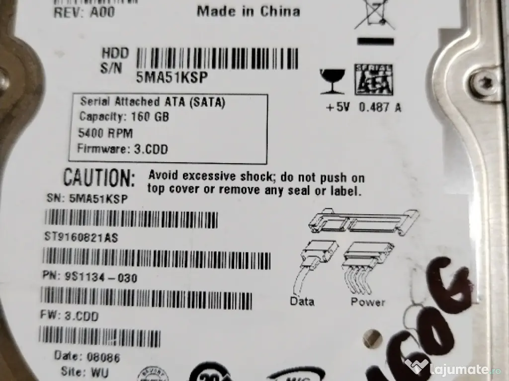 hdd SATA de laptop 500gb - 1 Tb 