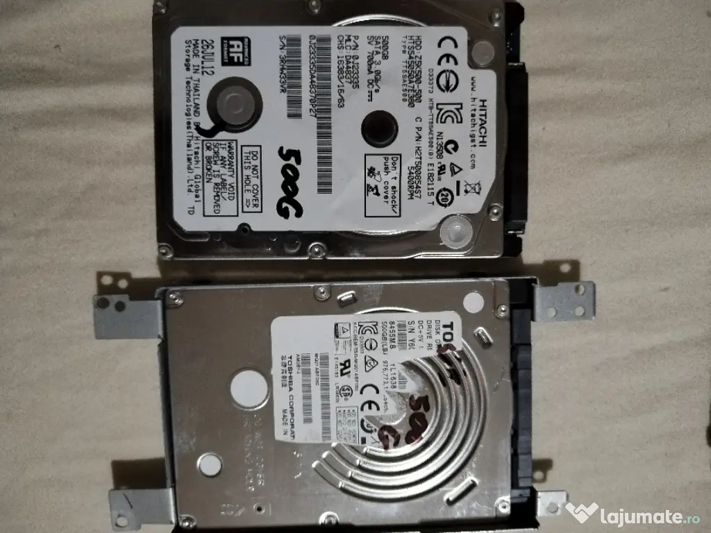 hdd SATA de laptop 500gb - 1 Tb 