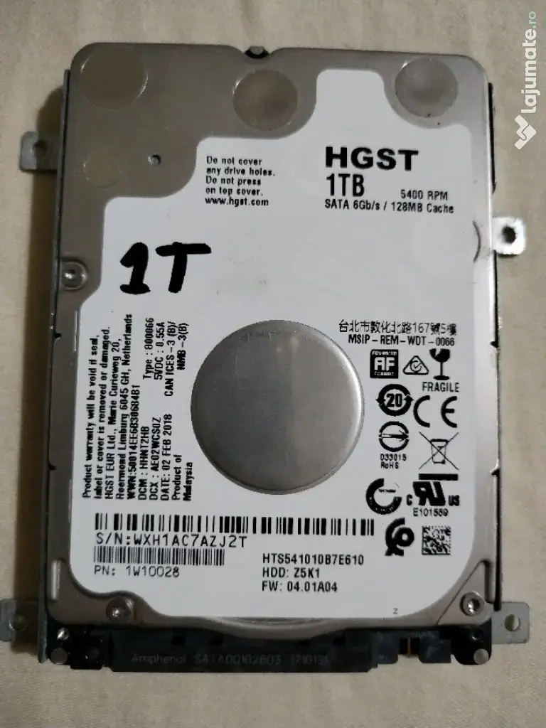 hdd SATA de laptop 500gb - 1 Tb 