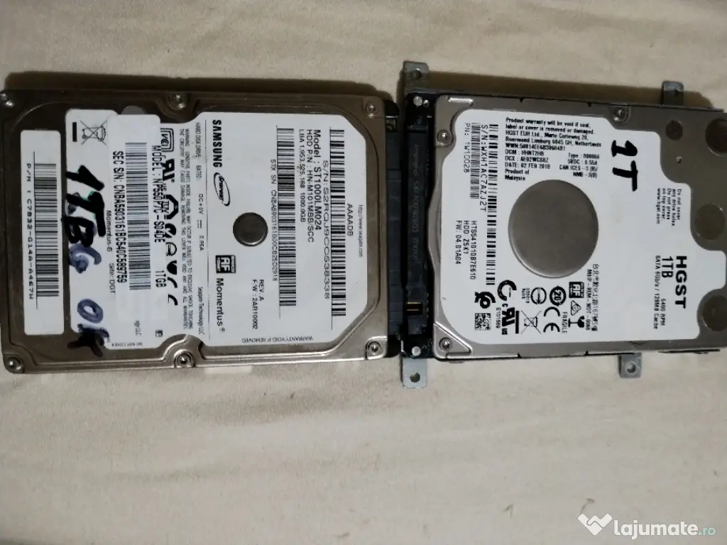 hdd SATA de laptop 500gb - 1 Tb 