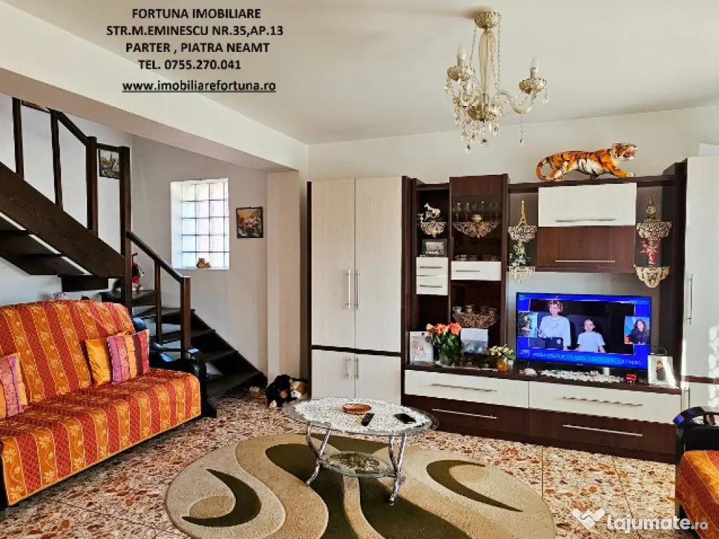 Proprietate Piatra Neamt- Casa P+M, anexa si 1000 mp teren 