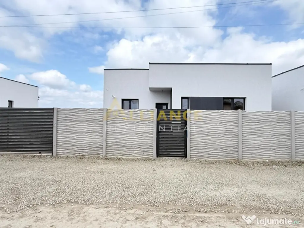 Casa Individuala - 3 camere - 2 bai - 250mp teren 