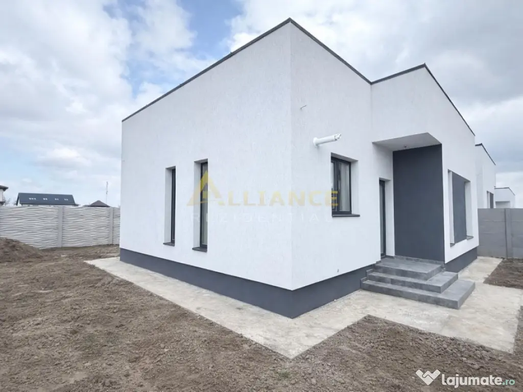 Casa Individuala - 3 camere - 2 bai - 250mp teren 