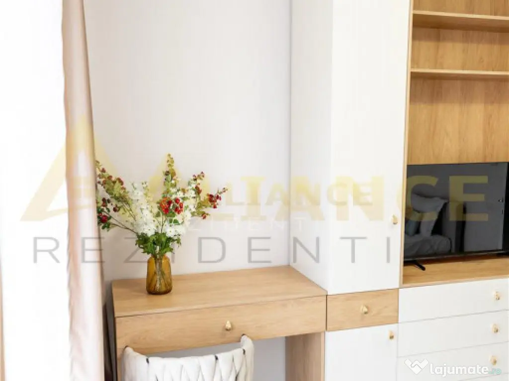 Sos. Leordeni - 3 camere cu 2 bai, bloc nou 