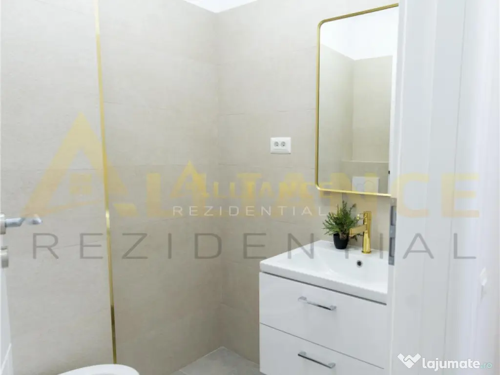 Sos. Leordeni - 3 camere cu 2 bai, bloc nou 