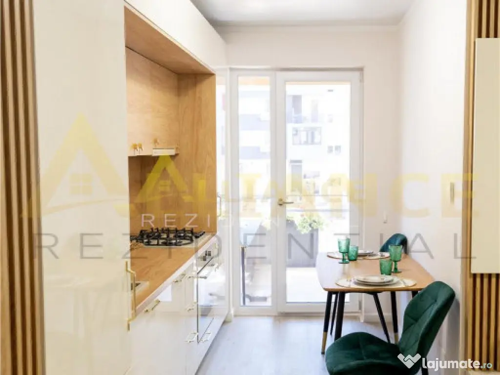 Sos. Leordeni - 3 camere cu 2 bai, bloc nou 