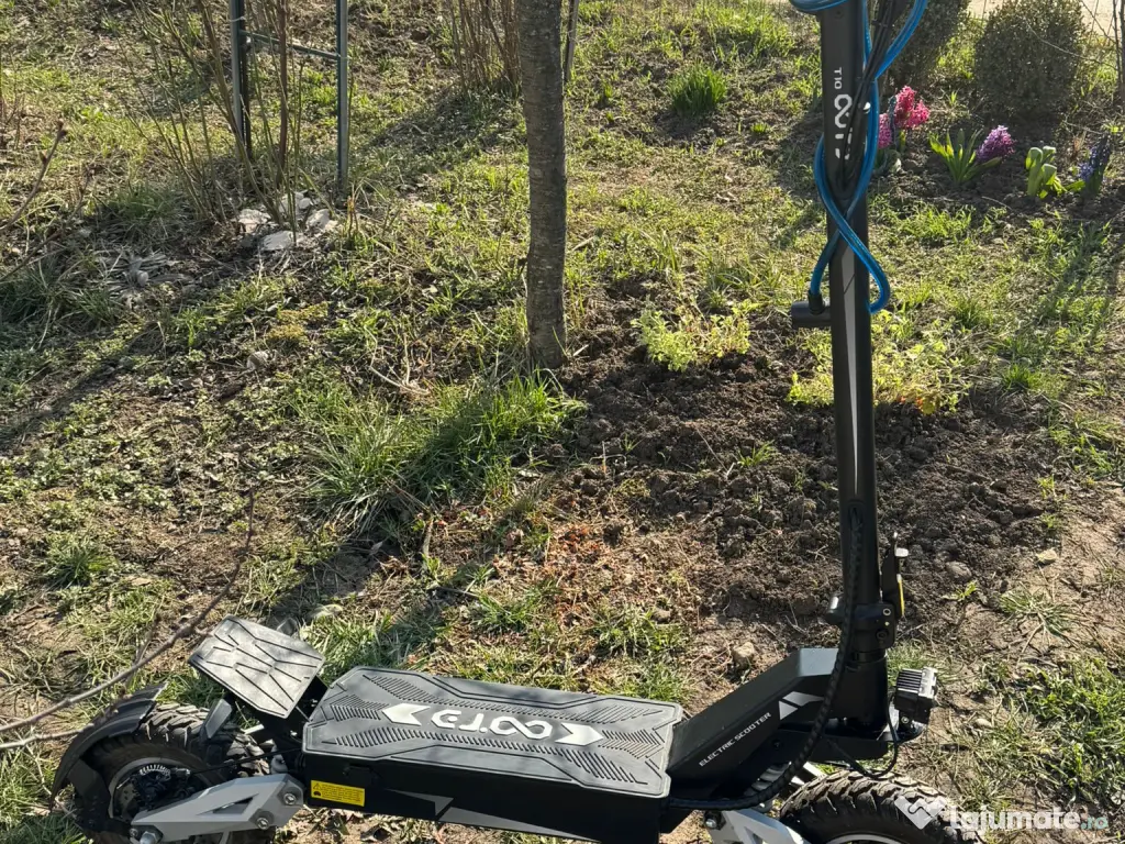 Trotineta electrica off-road OOTD T10 E-SCOOTER-Black-grey 