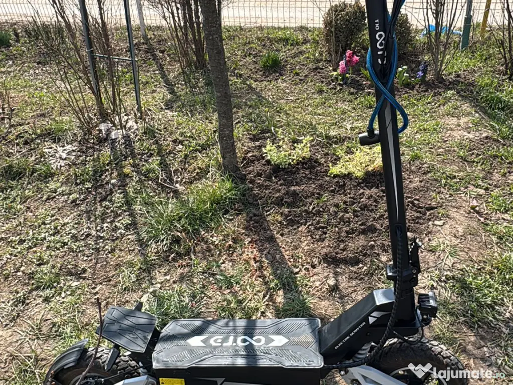 Trotineta electrica off-road OOTD T10 E-SCOOTER-Black-grey 