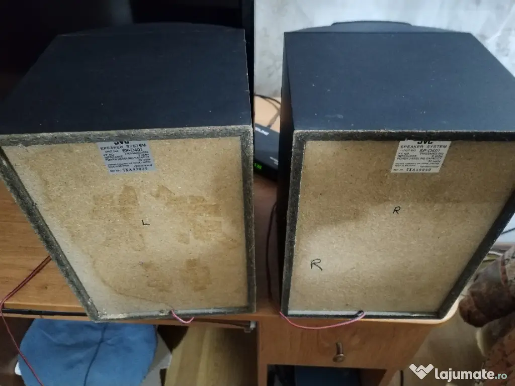 Boxe JVC de 80W pe 6 ohmi Hi-Fi 