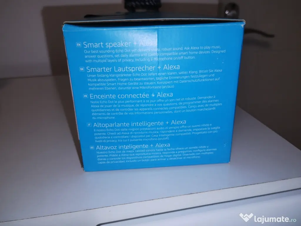 Boxa inteligenta alexa echo dot 