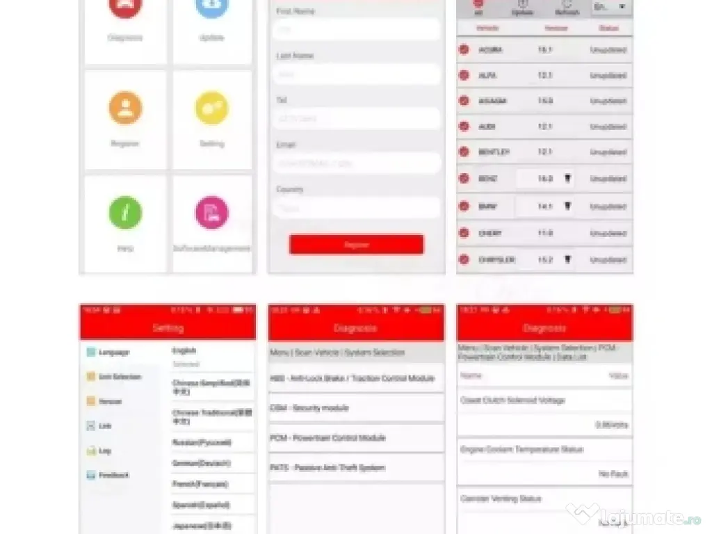 Diagnoza multimarca VDM Ucandas 