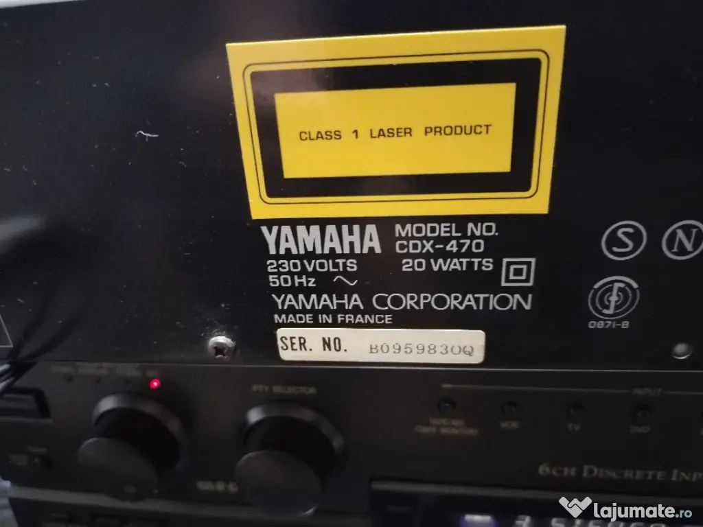 CD player Yamaha cdx-470 