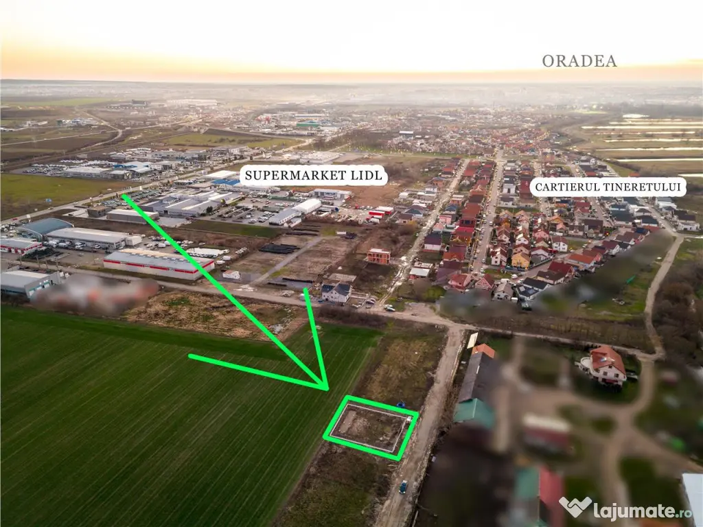 RECO Teren intravilan zona linistita Oradea 