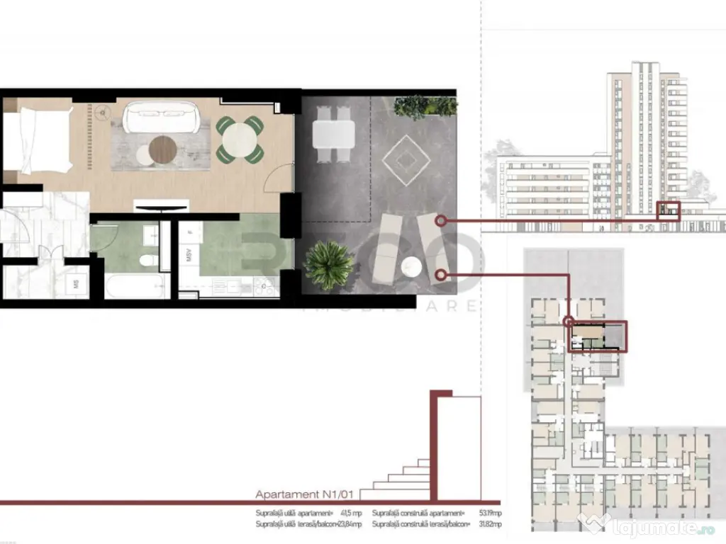 RECO Apartament Nou in Oradea etaj 1 